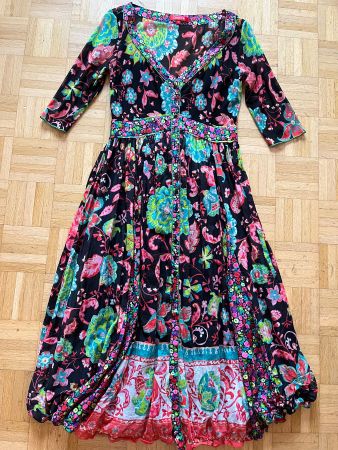 Sale❤️New cotton/ silk dress Chacok size S
