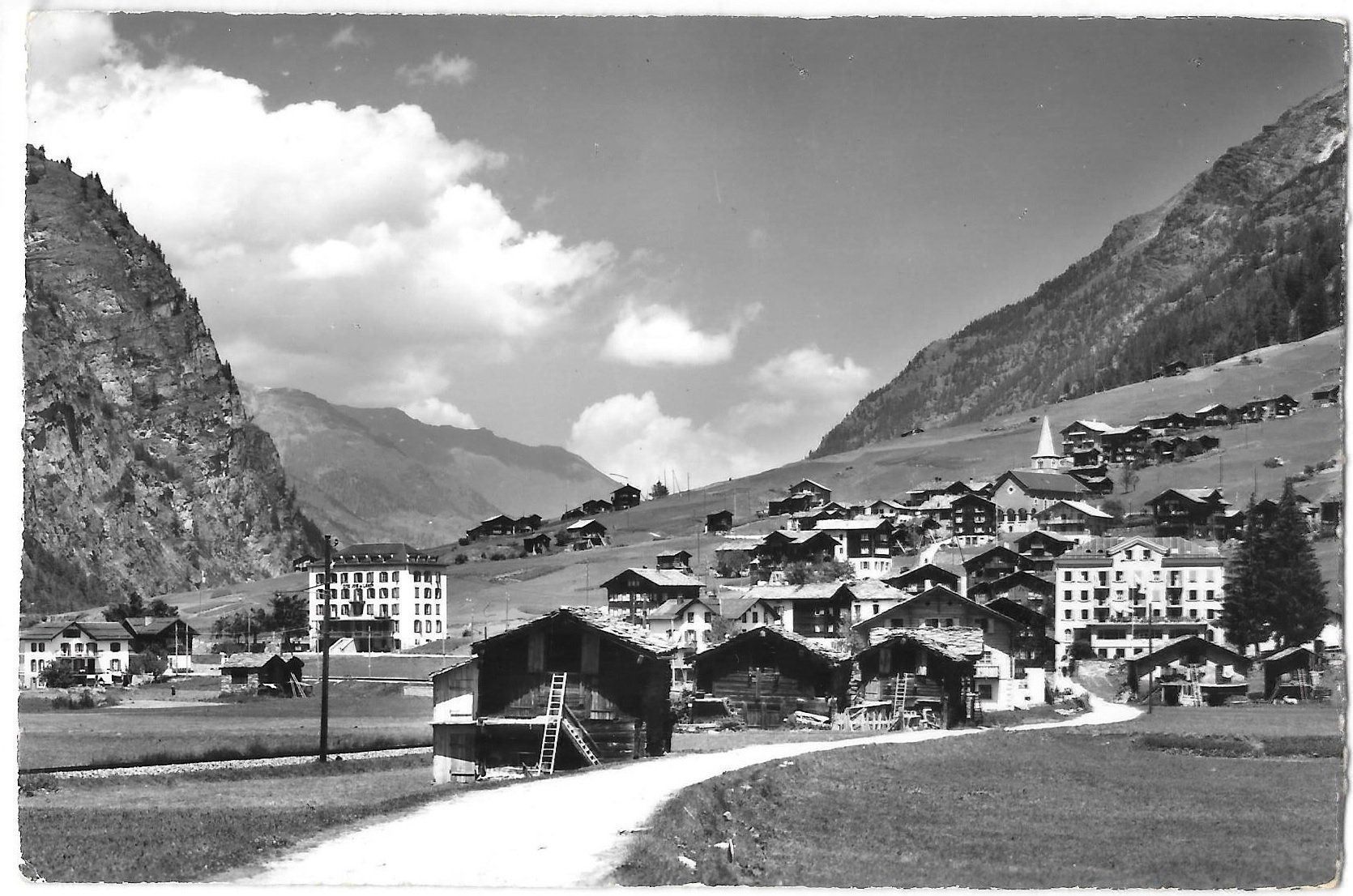 Cartoline postali: Randa Gesamtansicht – Usato da Olten venduto da clotaldi
