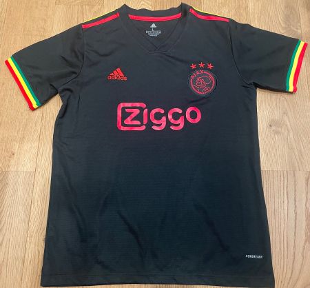 Ajax Fussball Trikot schwarz