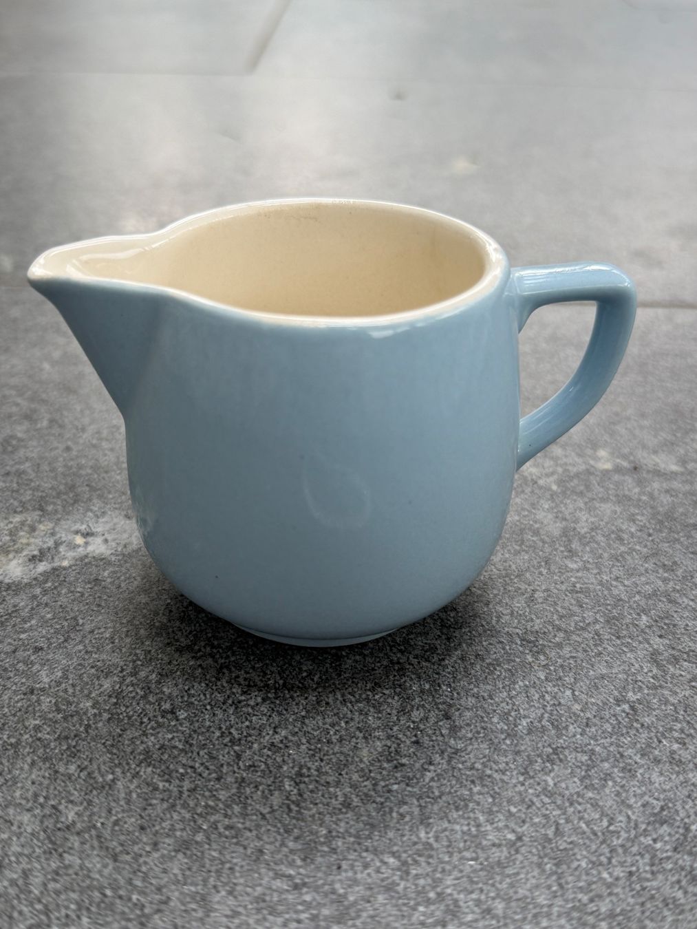 Melitta Teekannen: Vintage hellblau Melitta Milchkännlein 1-17, Mid Century – Gebraucht aus Otelfingen von Markthalle_C