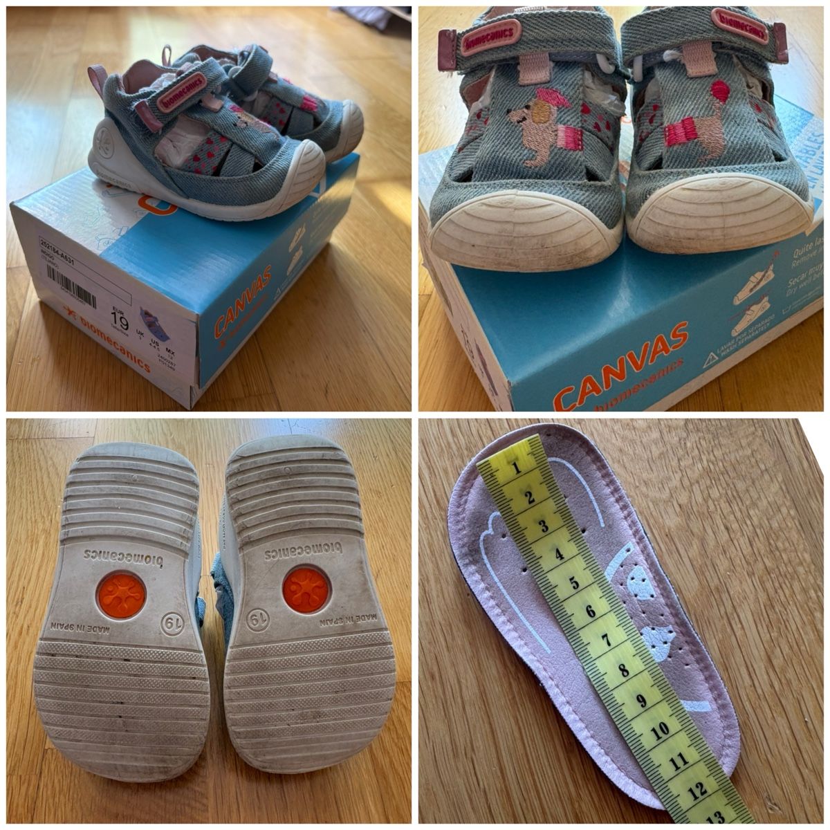 Scarpe per ragazzi: Sandalen biomecanics Gr. 19 – Usato da Oberhofen am Thunersee venduto da ver_n9w9