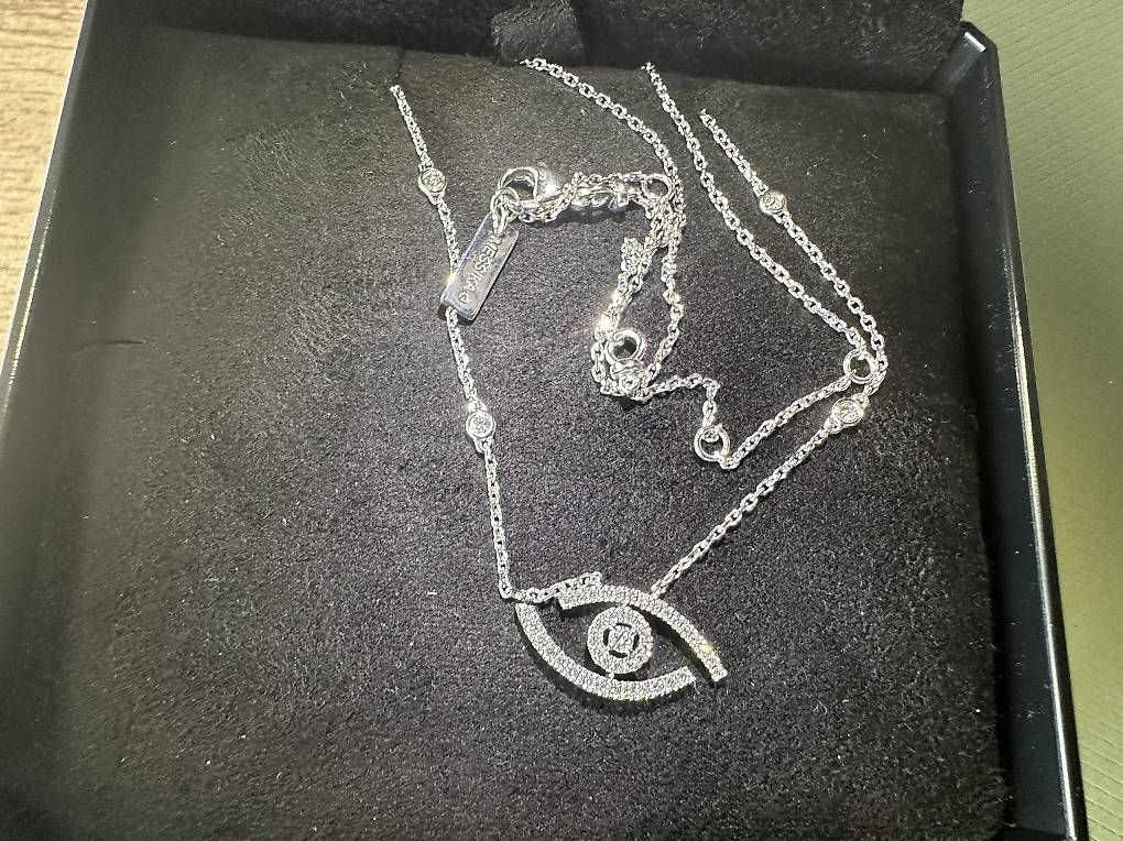 Catenine: Kette Messika lucky eye white gold – Usato da Frick venduto da dohoali 1