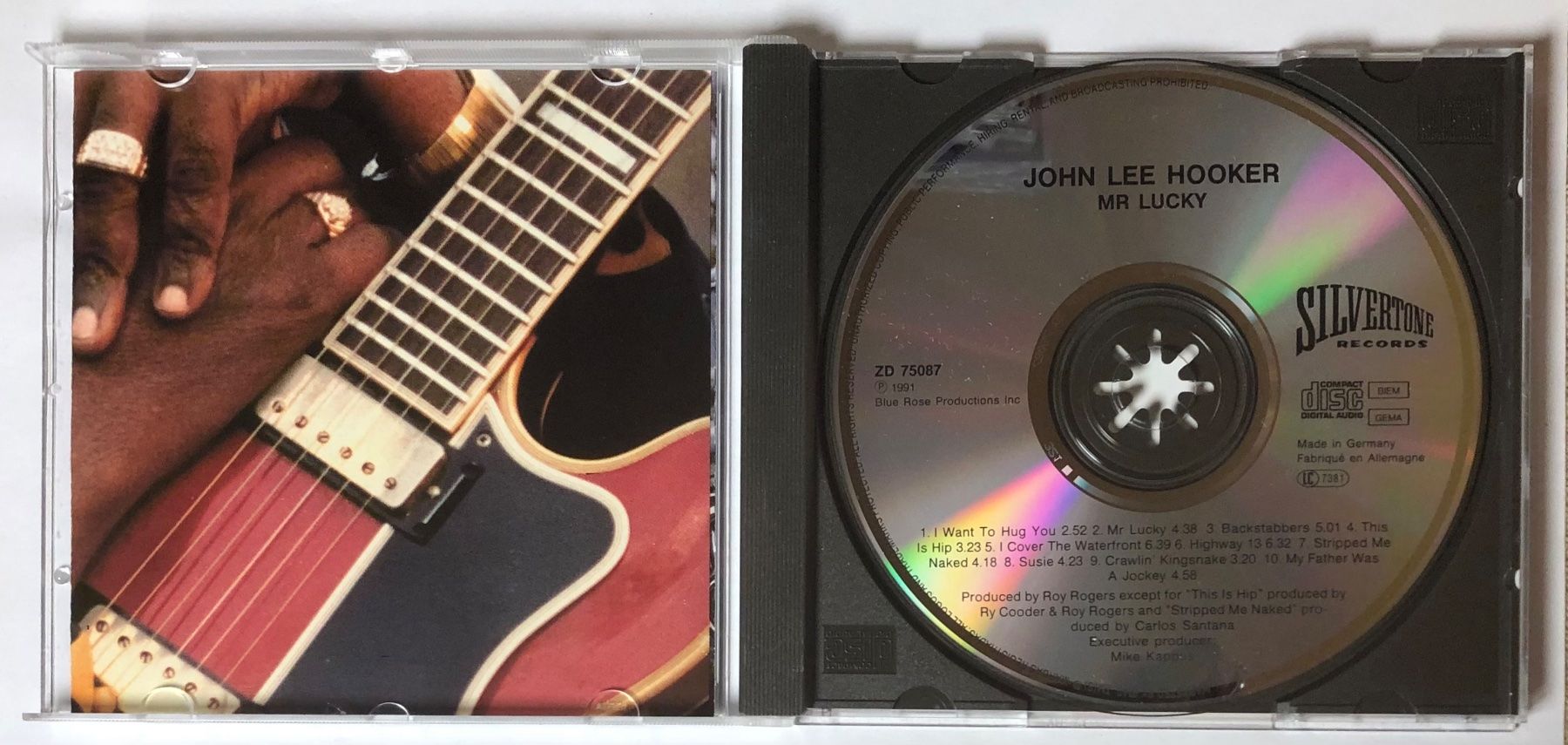 CDs: JOHN LEE HOOKER - MR. LUCKY – D'occasion à Poliez-Pittet par Newtown-Records 2