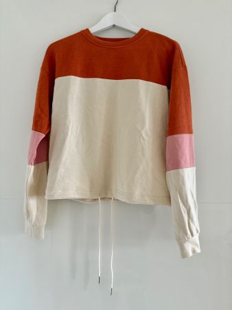 Only Sweatshirt im Colorblock Design, Gr. S, Top Zustand
