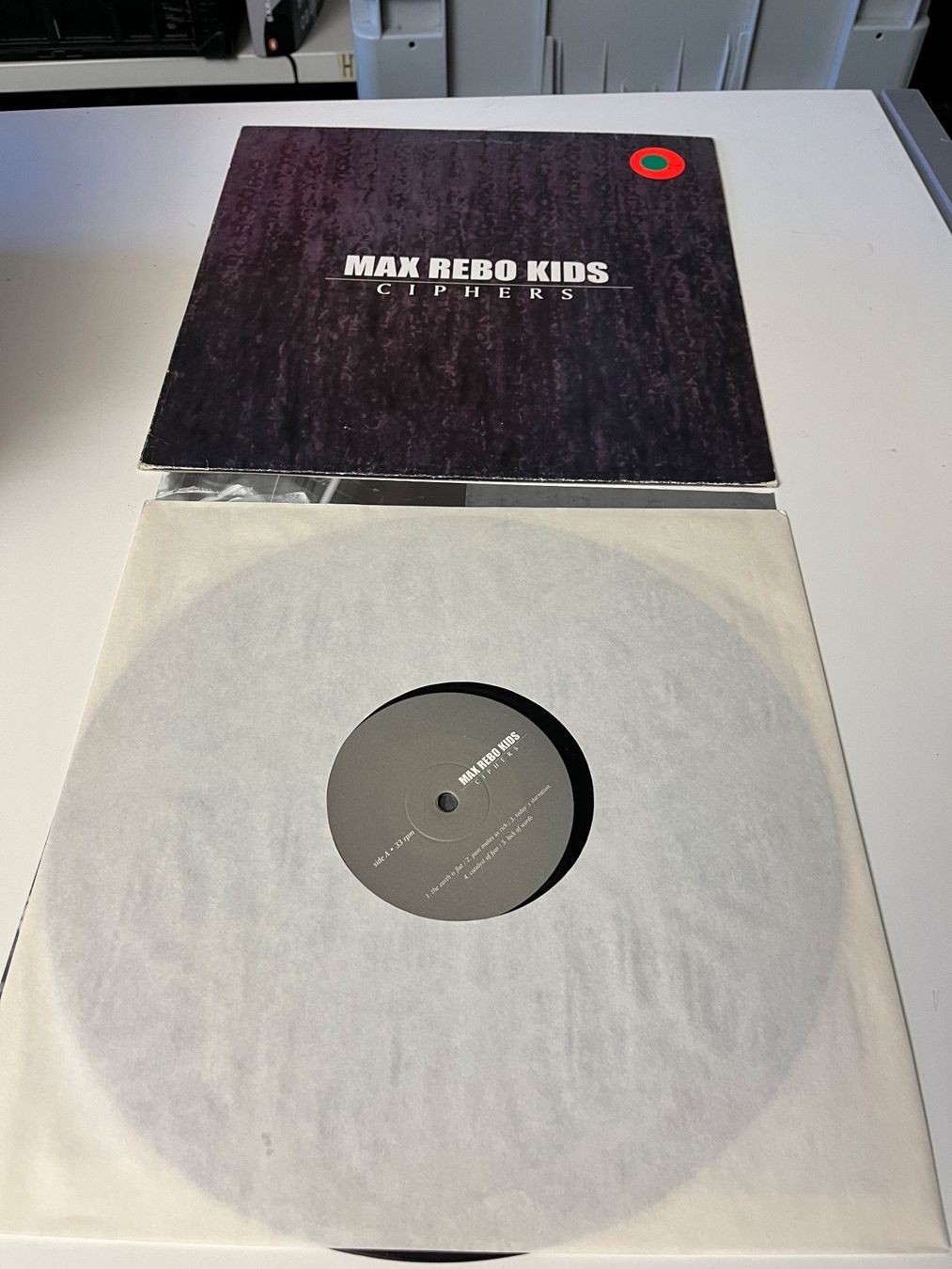 Dischi in vinile: Max Rebo Kids - Ciphers - HH31A – Usato da Küsnacht ZH venduto da hardrock.earth 3