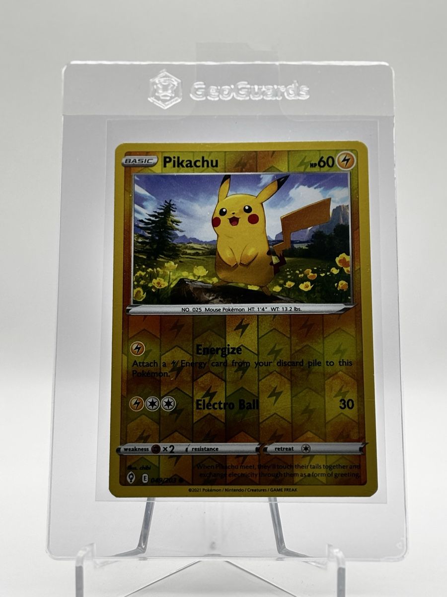 Pokémon Carte collezionabili: Pikachu EN 049/203 Evolving Skies NM Pokémon Karte – Nuovo (secondo la descrizione) da Magden venduto da LegacyCards