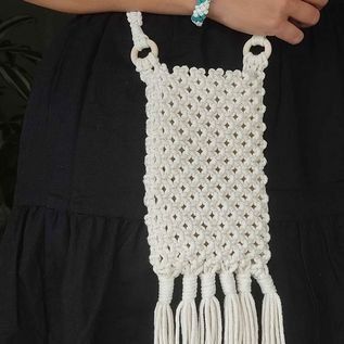 Makramee Tasche