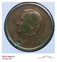 BELGIEN - 20 FRANCS 1994 - FAST UNZ. - KOENIG ALBERT II.