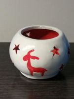 Weihnachtlicher Teelichthalter