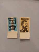 Timbres Rhodesia 3c et 14c téléphone Graham Bell
