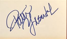 Patti Yasutake 1953-2024 Autogramm signiert Karte 8x13cm