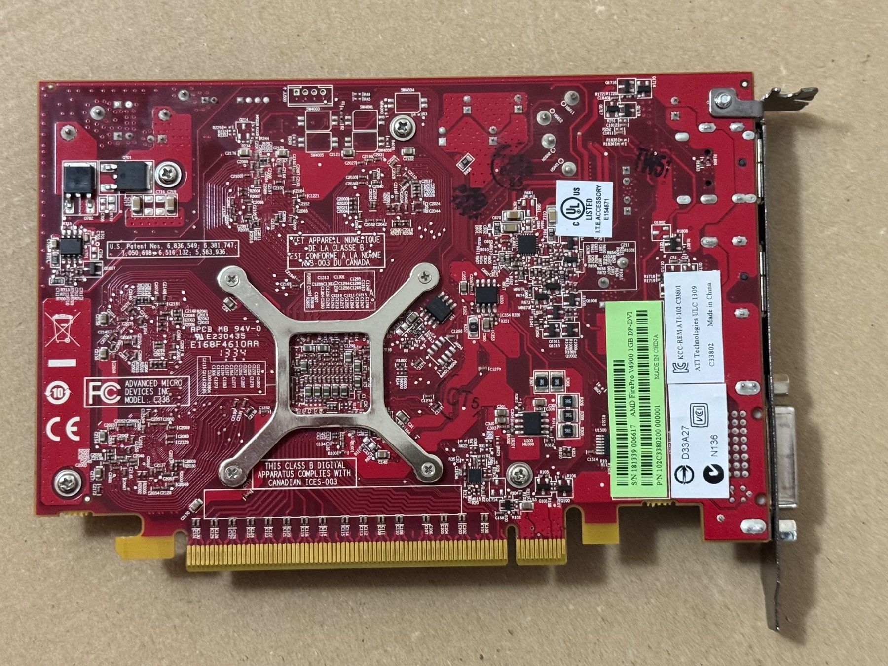 Amd Schede grafiche: AMD FirePro V4900 1GB – Usato da Vevey venduto da souris14 3