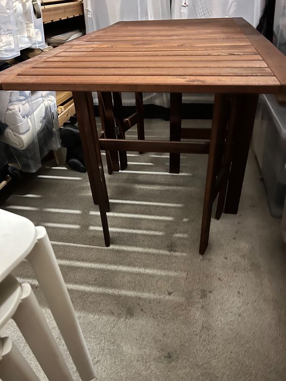 IKEA ÄPPLARÖ Balkontisch, Klappbar / Foldable Kaufen auf Ricardo