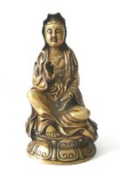 Kuan Yin - Messing-Figur