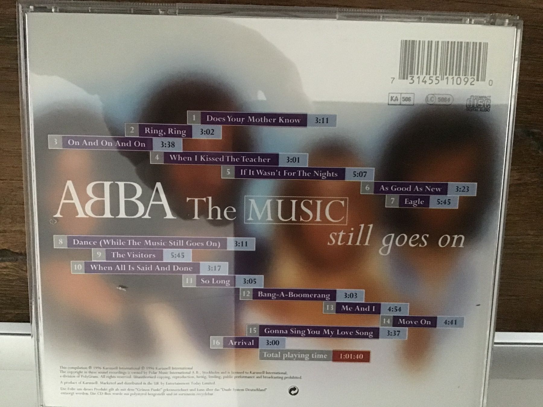 CD: ABBA - The Music Still Goes On – Usato da Thierachern venduto da sweden08 1