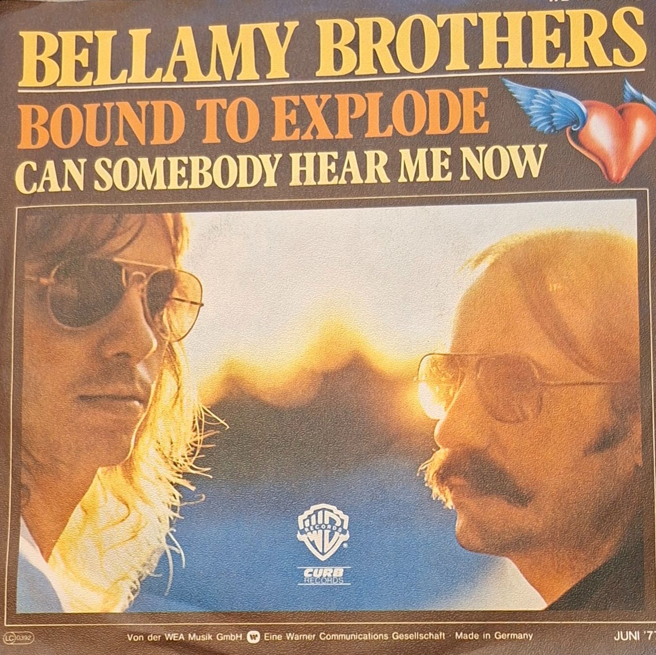 Schallplatten: Vinyl Single Bellamy Brothers - Bound To Explode – Gebraucht aus Langenthal von Modo39