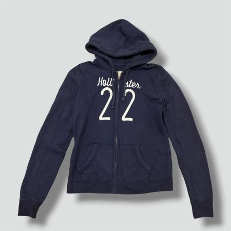 Hollister 22 y2k womens zip hoodie retro damen jacke