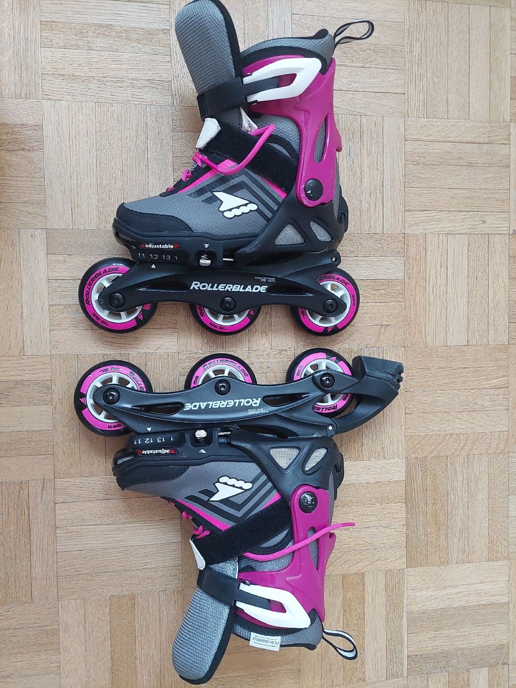 Pattini in linea & Pattini a rotelle: Rollerblade Maxx Inline Skates, Grösse 28-32 – Usato da Flims Dorf venduto da Truemorish 9