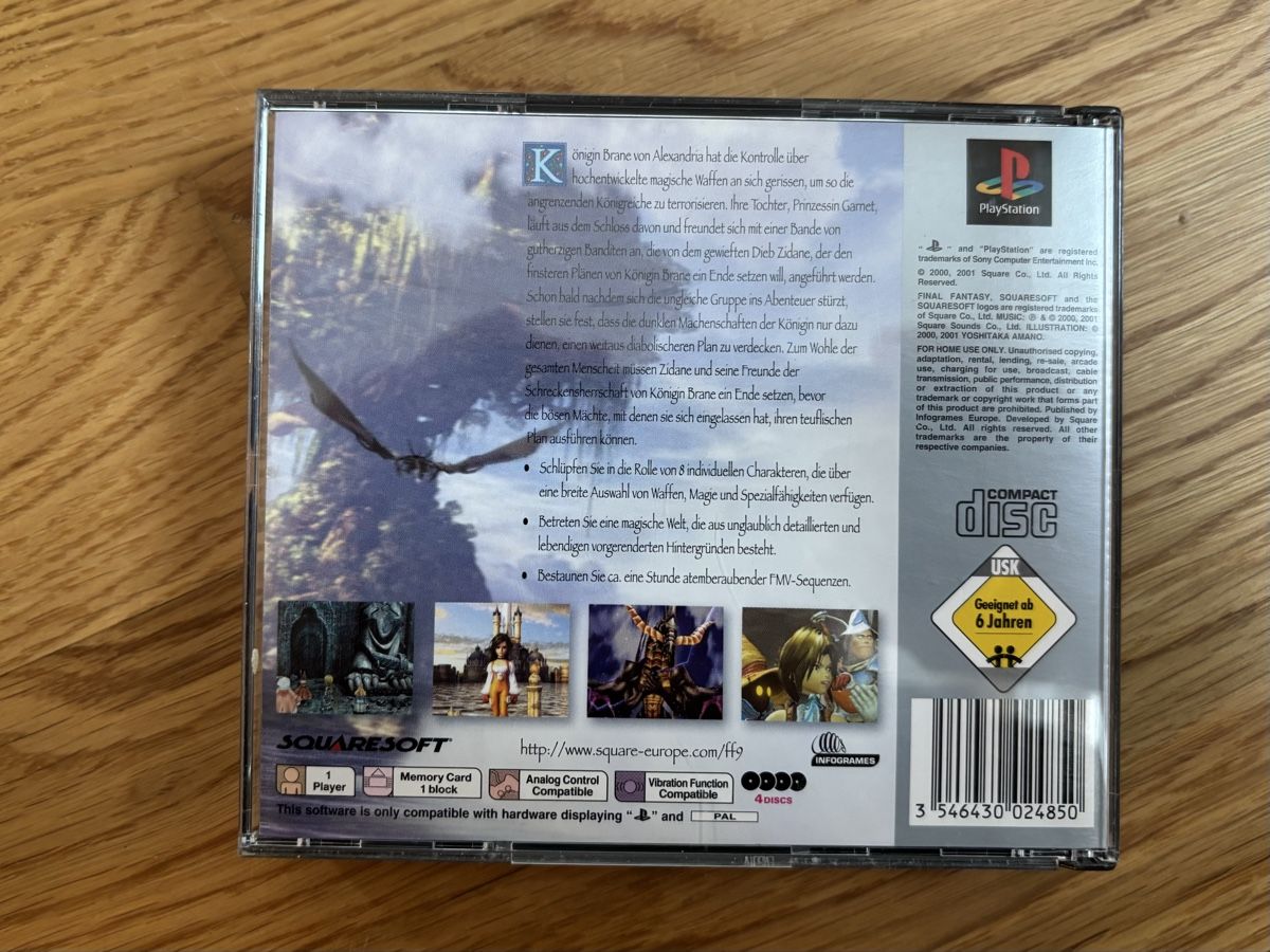 Jeux: PS (PAL) - Final Fantasy IX / 9 – D'occasion à Widen par mxpx_1981 3