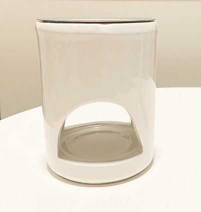 Candele: Räuchergefäss mit Edelstahlblech, Räucherstövchen, Räuchern – Nuovo e nell'imballaggio originale da Basel venduto da artdessin