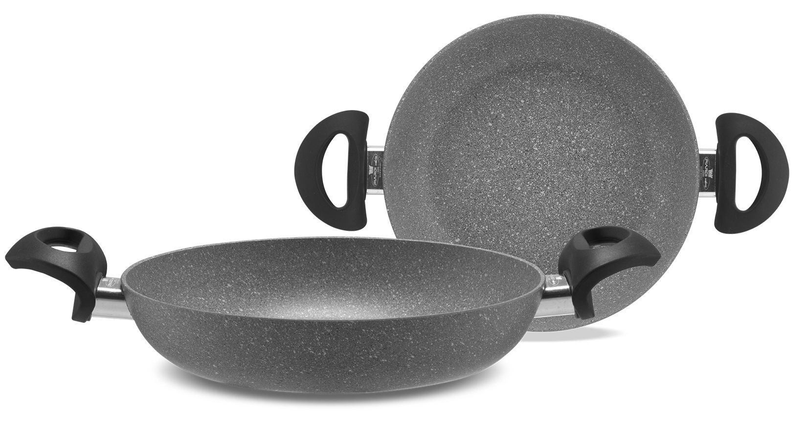 Padelle: Livestone - Wok 2H - 28cm - Grau – Nuovo e nell'imballaggio originale da Bremgarten AG venduto da simpliCH