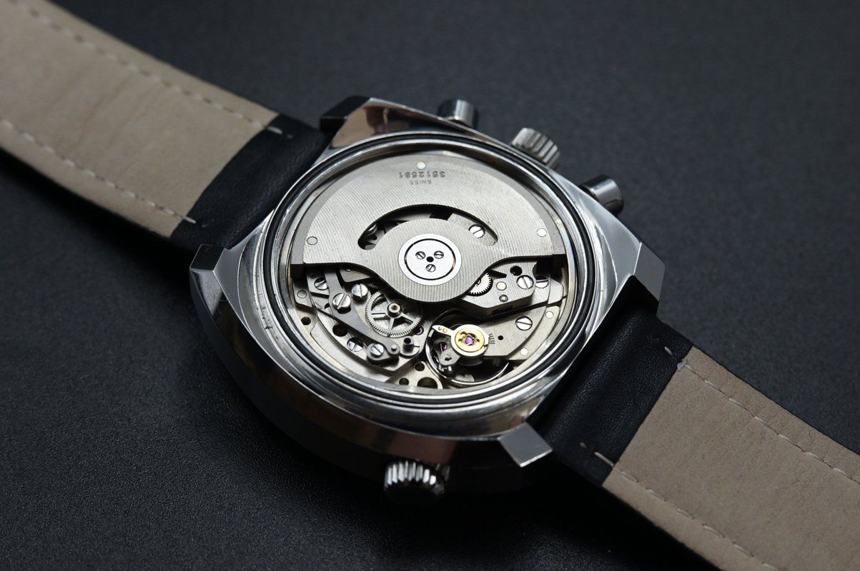 Rotary Orologi: Rotary 43mm Super Compressor chronograph, cal. Lemania 1341 – Usato da Eschert venduto da Watchlegend 4