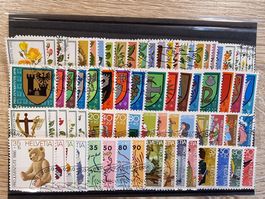 PJ-Satzlot 1972 - 1990 - Kat. 86.00!