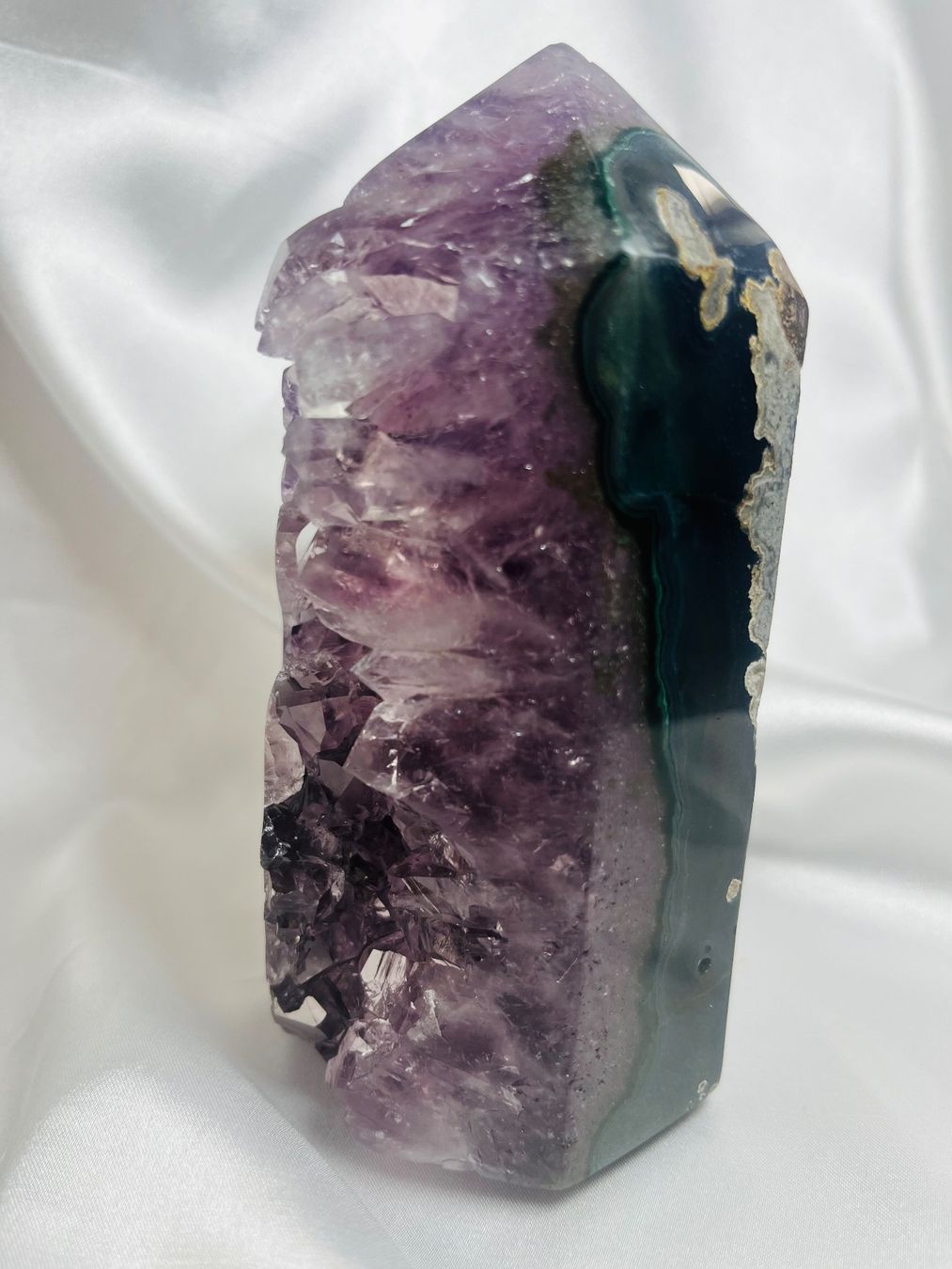 Minerali & Pietre curative: Amethyst Kristall Turm - 13cm, 865g – Nuovo e nell'imballaggio originale da Zürich venduto da unique2010 1