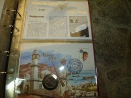 Münzbrief Südjemen