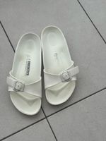 Birkenstock Pantoletten weiss Grösse 40 gebraucht 