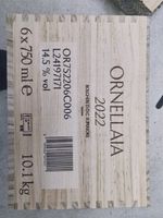 Ornellaia 6x 2022 im Mövenpic Keller gelagert/ Original 