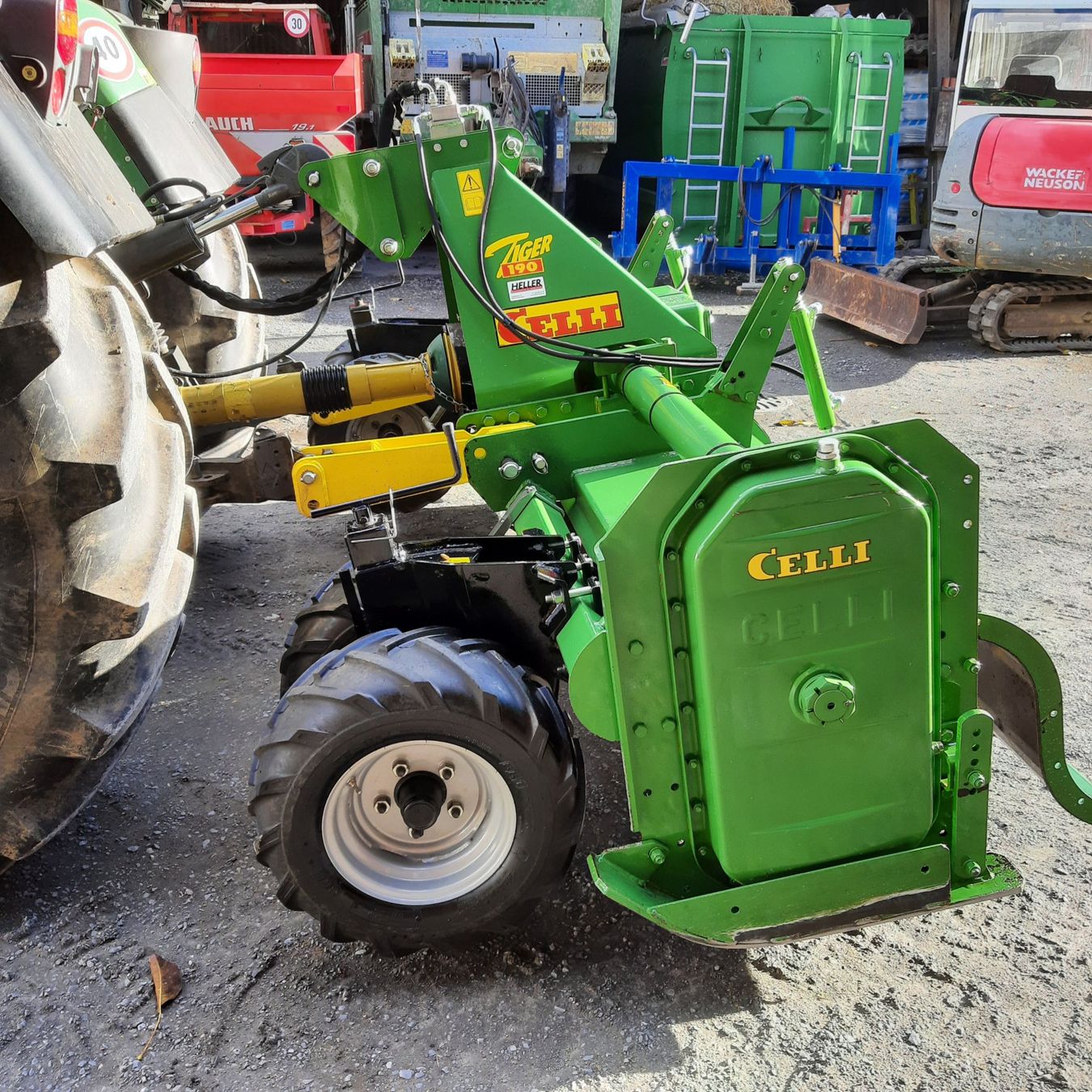 Pflüge: Biofräse Celli Tiger 190 – Gebraucht aus Hedingen von Maxxtrac 3
