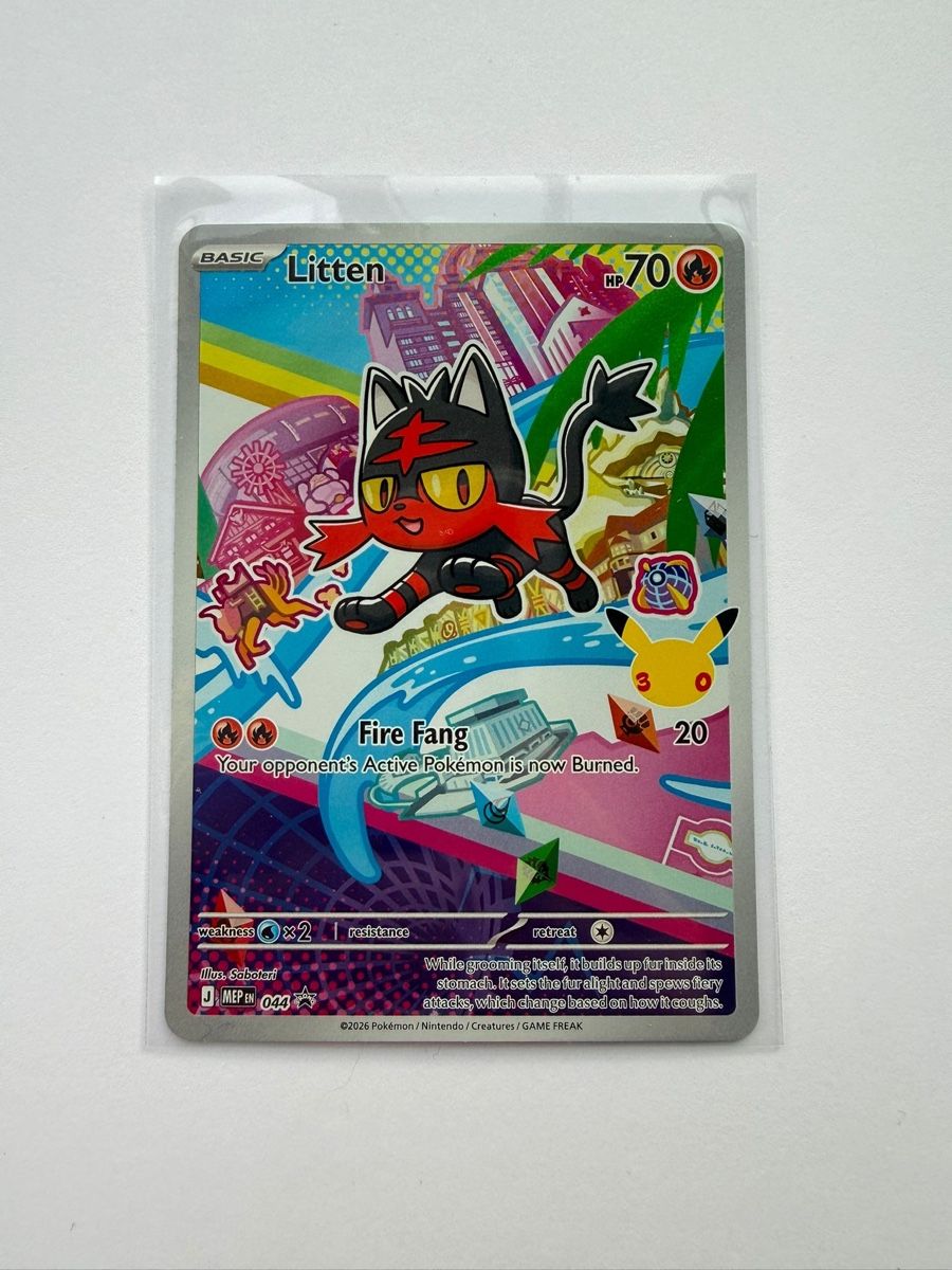 Pokémon Cartes à collectionner: Pokémon MEP Litten 044 EN – Neuf (Voir description) à Läufelfingen par Seraphim13