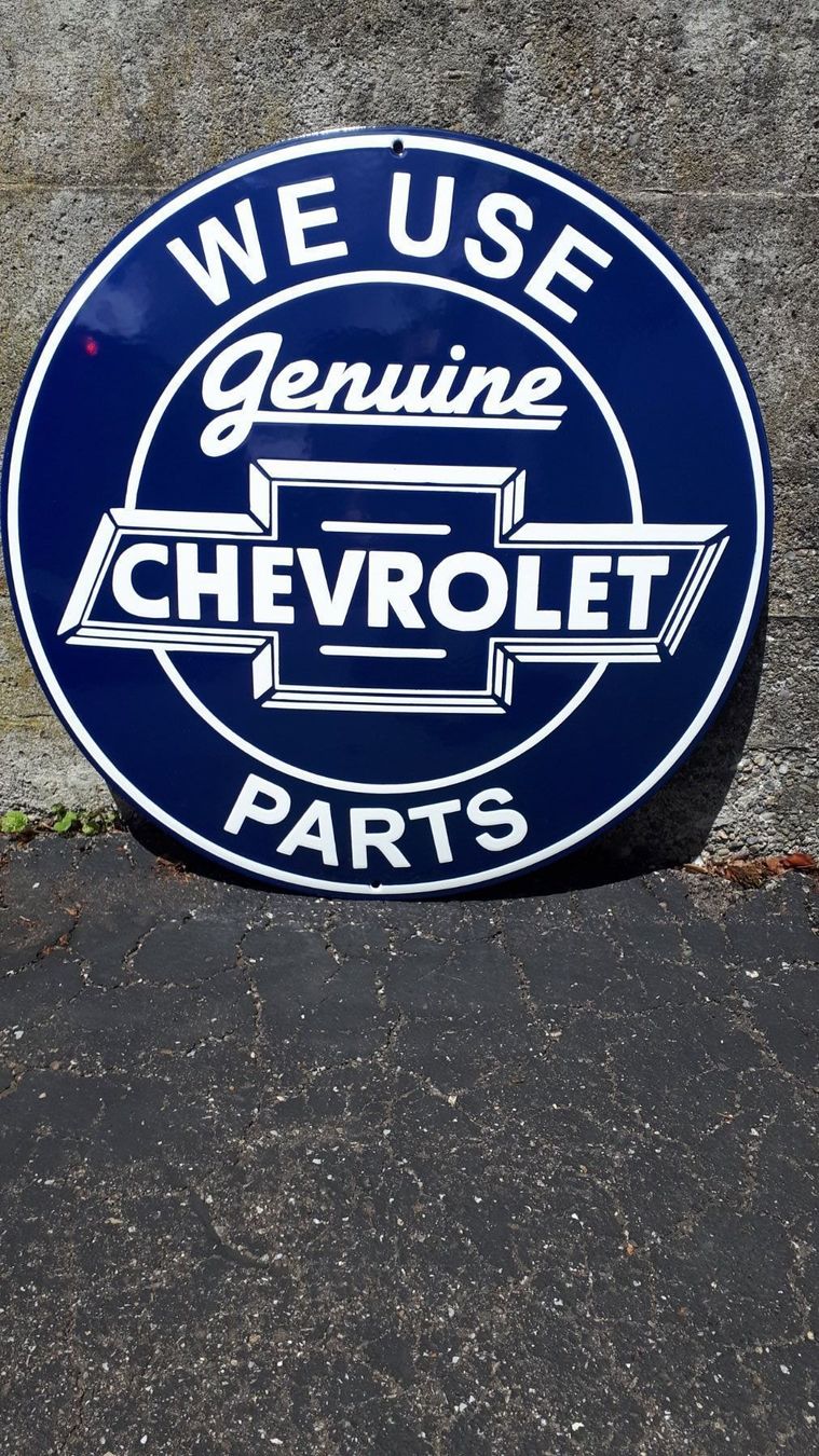 Ecriteaux: Emailschild Chevrolet – D'occasion à Zürich par timbuktu03