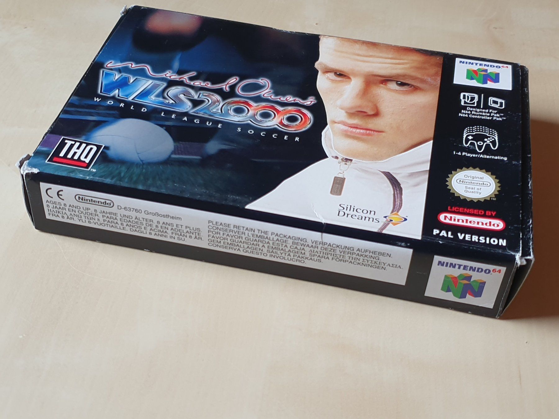 Nintendo Giochi: Michael Owens WLS 2000 World League Soccer – Usato da Stansstad venduto da collectorsshop 3
