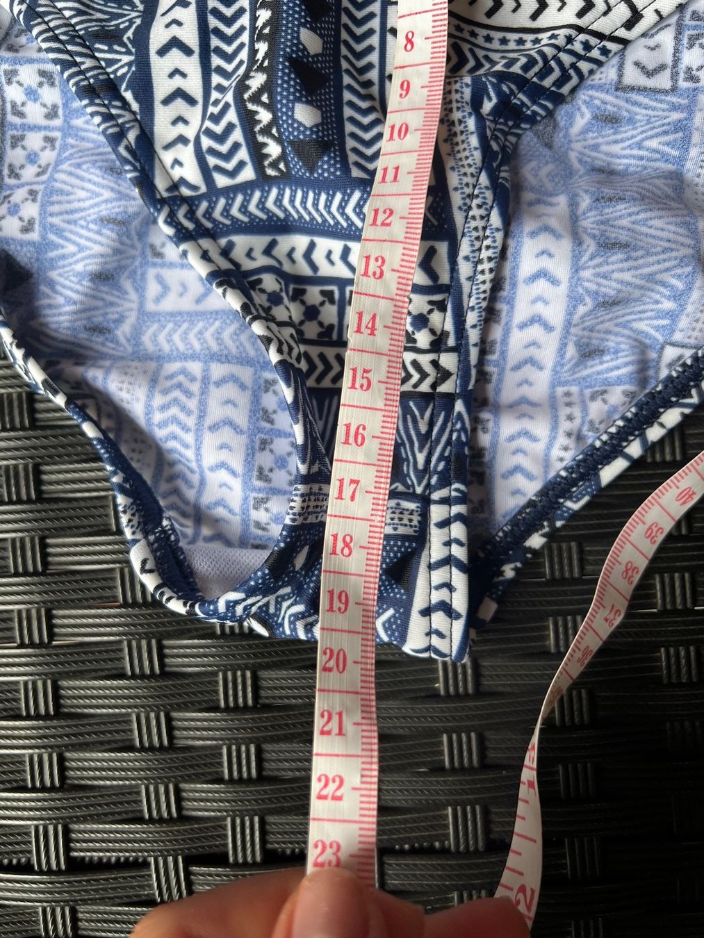 Costumi da bagno & Bikini: Neuer Bikini, exotisches Muster, Gr. 38, B/C – Nuovo e nell'imballaggio originale da Riehen venduto da edu_92w7 4