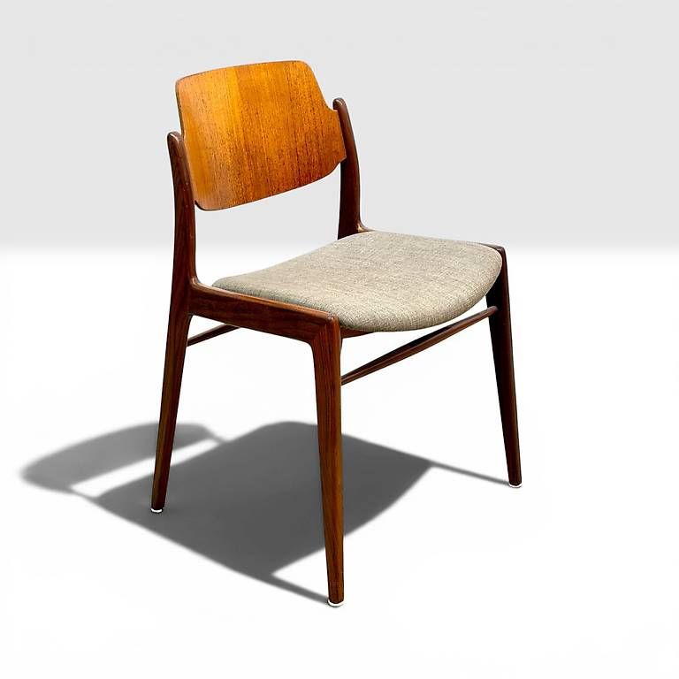 Stühle: 4er Set Hartmut Lohmeyer Teak Stühle – Gebraucht aus basel von vintory.ch 2
