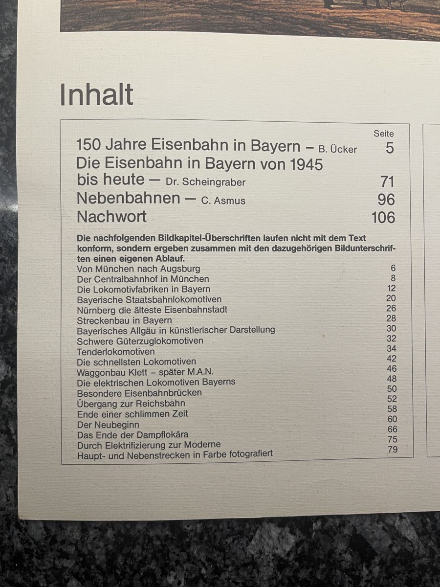 Riviste & Magazine: Geschichte der Bayerischen Eisenbahnen – Usato da Heimberg venduto da Laba0 1