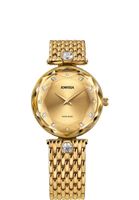 🇨🇭 Damenuhr Jowissa® Gold Strass Edelstahl Swiss Made NEU