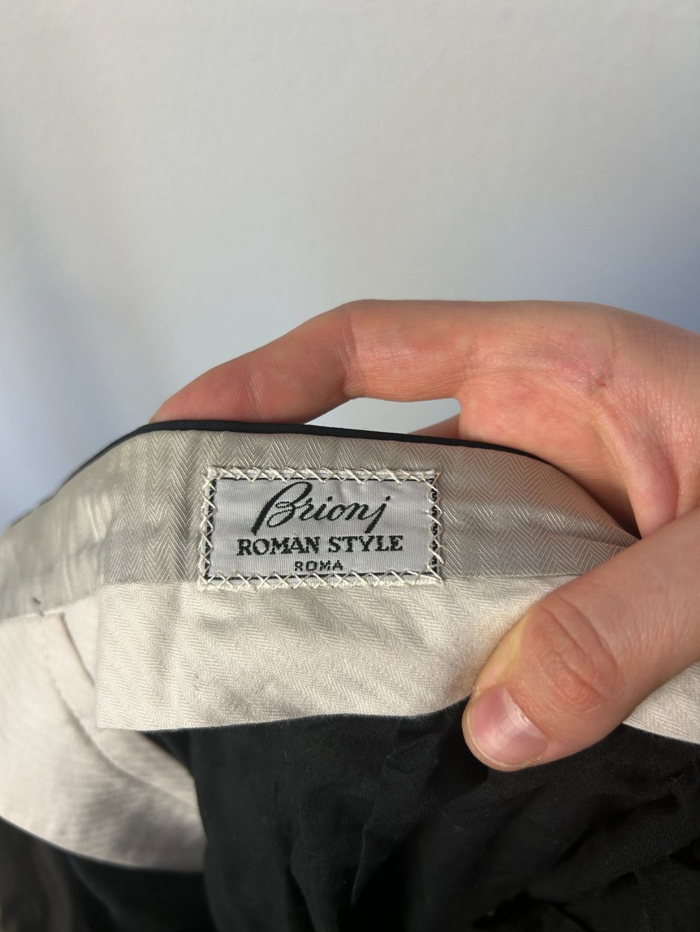 Brioni Hosen: Brioni Black Wool Trouser – Gebraucht aus Bern von kurtikobolt74 3