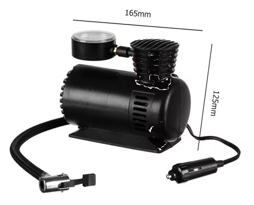 Kompressoren: Mini-Luftkompressor mit Manometer  12 V  300 PSI – Gebraucht aus Uster von dorarica 2