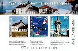 Liechtenstein Block bloc Rangiers Aerophila 31.08. 2024 II