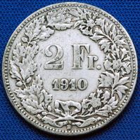 Silberner 2.- Jg. 1910 Rar
