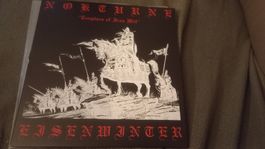 Nokturne/ Eisenwinter-RED Split 10" Vinyl BLACK METAL 