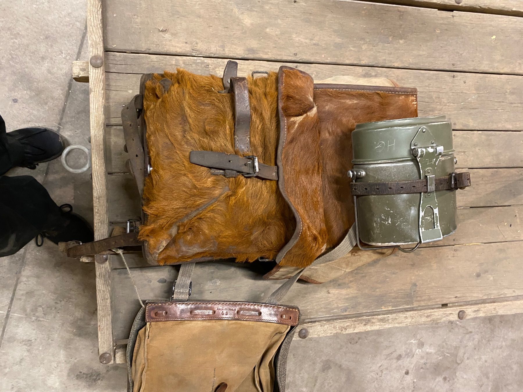 Zaini: Militär Rucksack – Usato da Horgen venduto da NLBruno 1