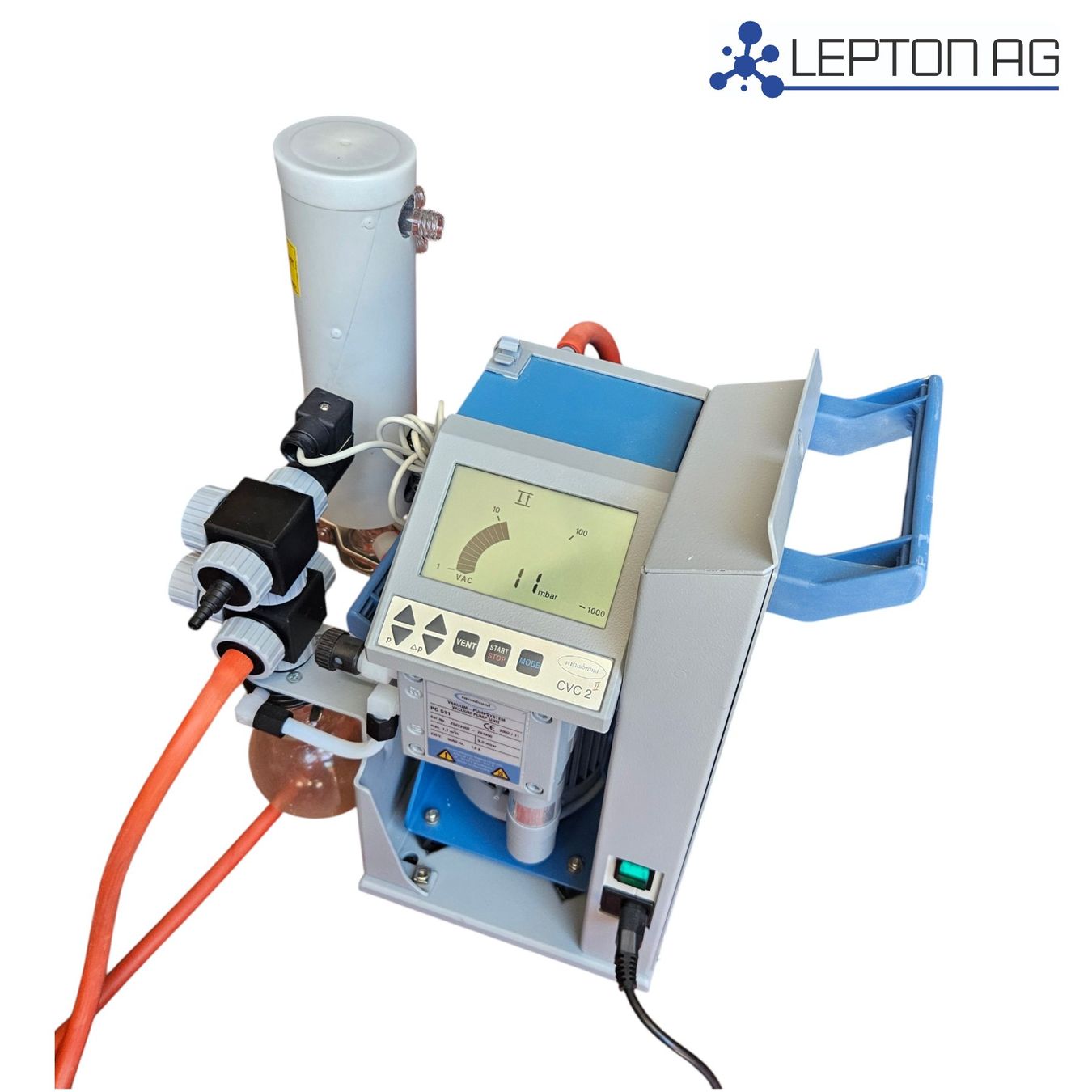 Accessori da laboratorio: Vacuubrand PC511 Vakuum-Pumpsystem & CVC II Vakuumcontroller – Usato da Niederdorf venduto da LeptonAG_Labor