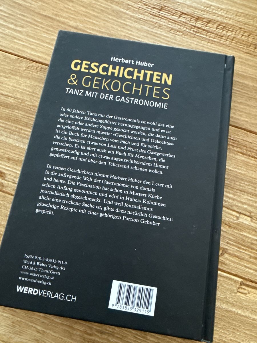 Bücher: Herbert Huber - Geschichten & Gekochtes - Neu – Neu (gemäss Beschreibung) aus Rotkreuz von Herbsttraum 1