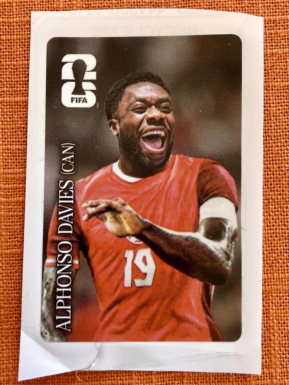 Panini Sammelbilder & Trading cards: Vignette Panini Coca Cola Alphonso Davies – Gebraucht aus Neuchâtel von Rougesky