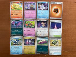 Pokemon 12er Karten Set (Versand gratis)