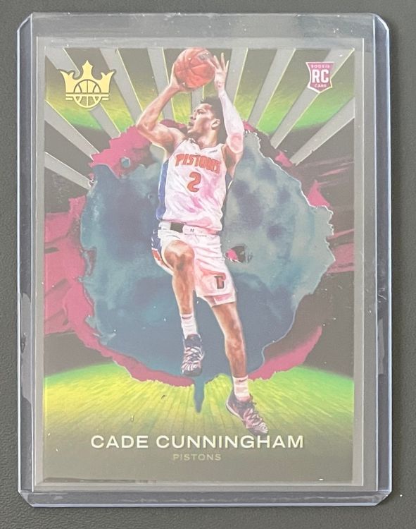 NBA Cade Cunningham 2021-22 Court Kings Acetate Rookie Card | Kaufen ...